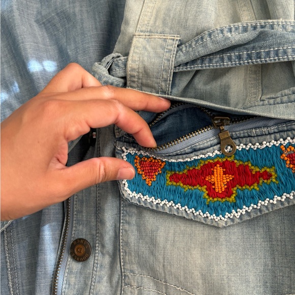 Double D Ranch Denim Vest Dress - Picture 7 of 9